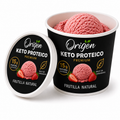 Helado Frutilla Natural Proteico Premium - 250ml